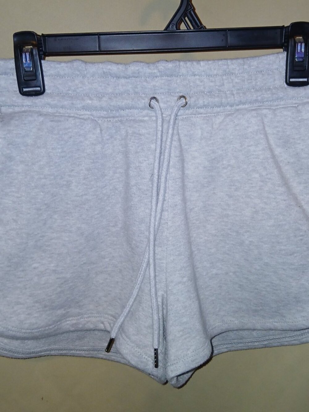 Better Together Women's Gray Drawstring Sweat Shorts Size S Heather Lounge